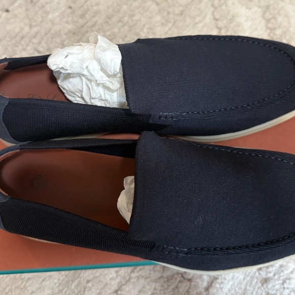 New Loro Piana Blue Loafers 44.5 (Size US 11.5) - Picture 9 of 9